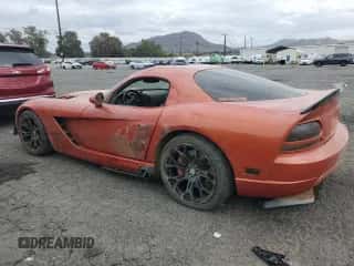 2006 Dodge Viper with VIN 1B3JZ69Z26V101276, listed as a Copart auction lot 86280435 with 34,016 mi miles and Salvage title. Bid and sale history available at DreamBid. Image 2.