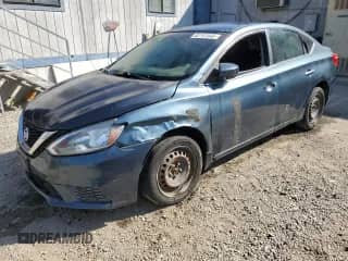 2017 Nissan Sentra SV z VIN 3N1AB7AP2HY256082, wystawiony jako Copart lot #82787045 z przebiegiem 91 684 mil mil oraz Szkoda całkowita • Salvage title. Historia ofert i sprzedaży dostępna na DreamBid. Obrazek 1.