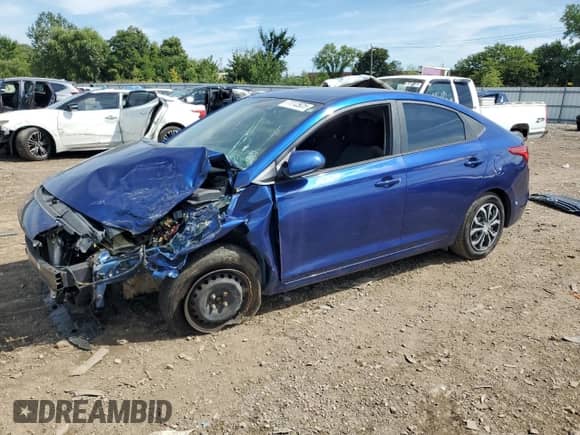 2019 Hyundai Accent SE with VIN 3KPC24A37KE064845, listed as a Copart auction lot 71112925 with 71,923 mi miles and Salvage title. Bid and sale history available at DreamBid. Image 1.