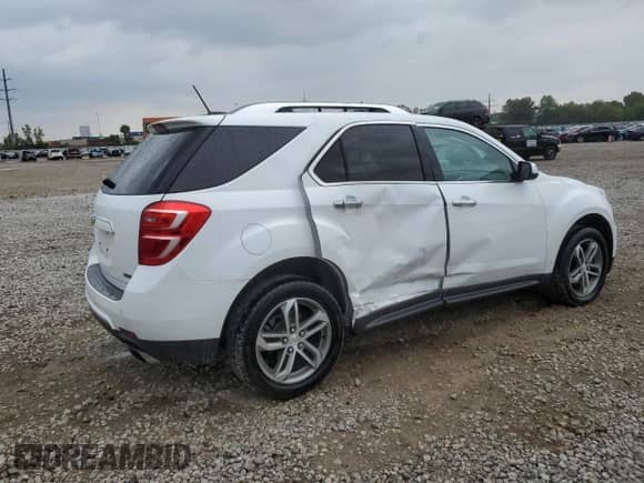 2017 Chevrolet Equinox Premier with VIN 2GNFLGE38H6227525, listed as a Copart auction lot 81729045 with 70,485 mi miles and Salvage title. Bid and sale history available at DreamBid. Image 3.