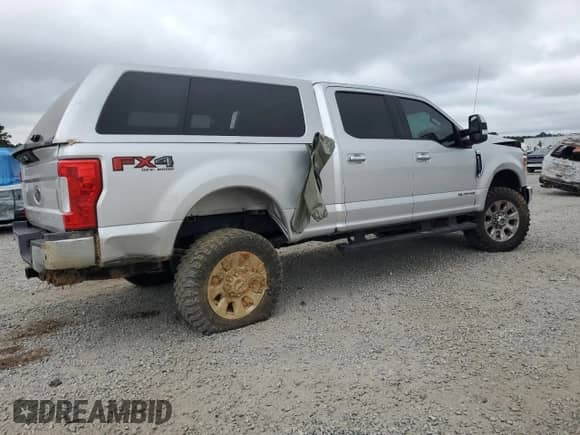 2017 Ford F-250 Lariat with VIN 1FT7W2BT2HED99010, listed as a Copart auction lot 69380955 with 147,941 mi miles and Salvage title. Bid and sale history available at DreamBid. Image 3.
