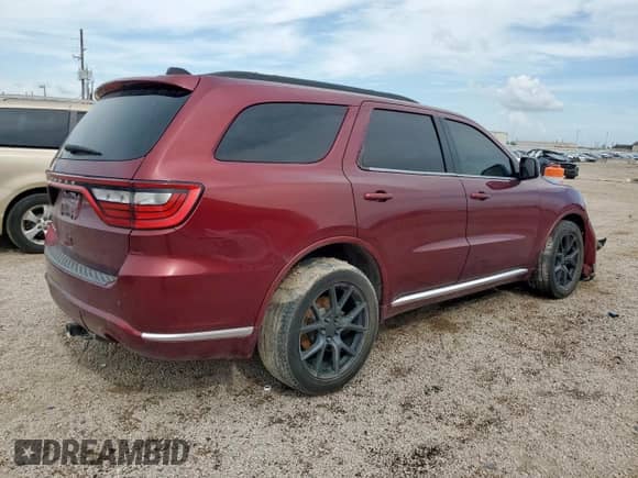 2017 Dodge Durango SXT with VIN 1C4RDHAG6HC740930, listed as a Copart auction lot 68779495 with 143,303 mi miles and Clean title. Bid and sale history available at DreamBid. Image 3.