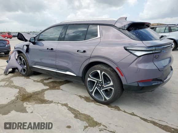 2025 Chevrolet Equinox EV LT с VIN 3GN7DLRP8SS169142, выставлен на аукционе Copart как лот 61266125 с пробегом 3 272 миль миль и Списание • Salvage title. История ставок и продаж доступна на DreamBid. Изображение 2.