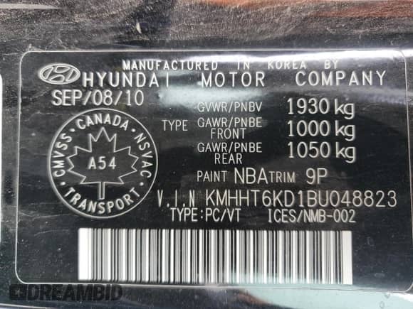 2011 Hyundai Genesis Coupe R-Spec с VIN KMHHT6KD1BU048823, выставлен на аукционе Copart как лот 65941744 с пробегом 143 062 миль миль и Списание • Salvage title. История ставок и продаж доступна на DreamBid. Изображение 12.