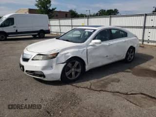 2012 Acura TL Advance с VIN 19UUA8F71CA039309, выставлен на аукционе Copart как лот 65351485 с пробегом 104 705 миль миль и Списание • Salvage title. История ставок и продаж доступна на DreamBid. Изображение 1.