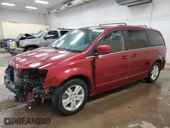 2011 Dodge Grand Caravan Crew with VIN 2D4RN5DG7BR710196, listed as a Copart auction lot 70536875 with 96,227 mi miles and Clean title. Bid and sale history available at DreamBid. Image 1.