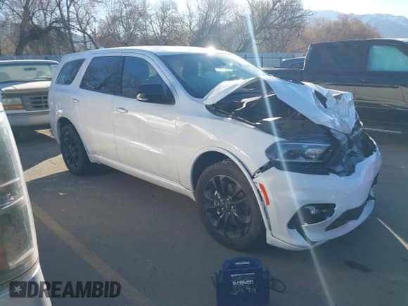 2022 Dodge Durango GT Plus z VIN 1C4RDJDG9NC212815, wystawiony jako IAAI lot #41879921 z przebiegiem 37 317 mil mil oraz . Historia ofert i sprzedaży dostępna na DreamBid. Obrazek 1.