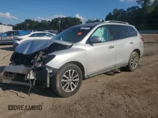 2016 Nissan Pathfinder S с VIN 5N1AR2MN2GC654126, выставлен на аукционе Copart как лот 84380105 с пробегом Не указан миль и Списание • Salvage title. История ставок и продаж доступна на DreamBid. Изображение 1.
