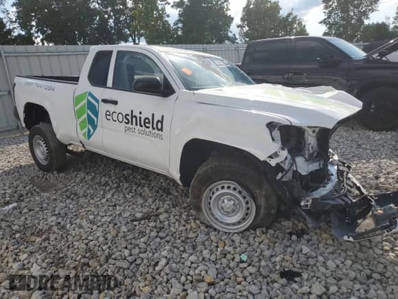 2025 Toyota Tacoma SR with VIN 3TYJDAHN2ST029891, listed as a Copart auction lot 69921095 with Not provided miles and Non repairable. Bid and sale history available at DreamBid. Image 4.