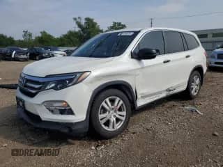 2018 Honda Pilot LX с VIN 5FNYF5H16JB013821, выставлен на аукционе Copart как лот 69418075 с пробегом 113 483 миль миль и Списание • Salvage title. История ставок и продаж доступна на DreamBid. Изображение 1.