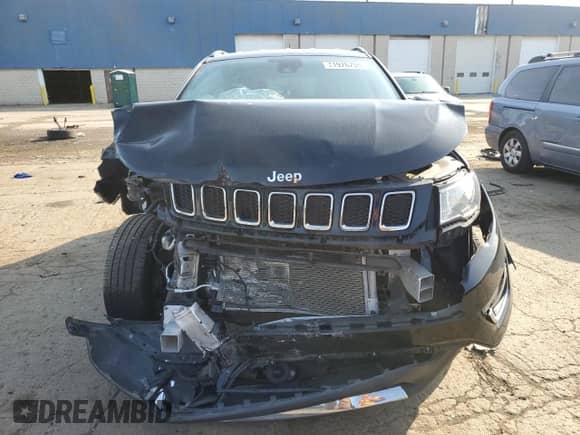 2021 Jeep Compass Limited with VIN 3C4NJDCB6MT525984, listed as a Copart auction lot 71976755 with 55,283 mi miles and Non repairable. Bid and sale history available at DreamBid. Image 5.
