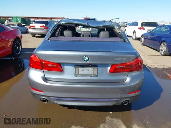 2018 BMW 5 Series 530i with VIN WBAJA5C59JWA57009, listed as a IAAI auction lot 43484251 with 50,068 mi miles and . Bid and sale history available at DreamBid. Image 16.
