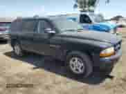 2001 Dodge Durango with VIN 1B4HR28N21F502170, listed as a Copart auction lot 64216044 with 157,677 mi miles and Salvage title. Bid and sale history available at DreamBid. Image 4.