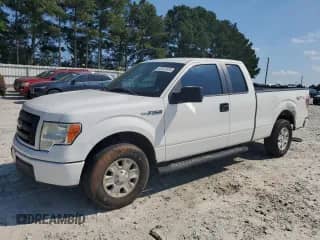 2012 Ford F-150 XL with VIN 1FTEX1CM5CKD91970, listed as a Copart auction lot 61917975 with 138,523 mi miles and Salvage title. Bid and sale history available at DreamBid. Image 1.