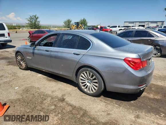 2012 BMW 7 Series 750i xDrive with VIN WBAKC6C50CC396182, listed as a Copart auction lot 69882415 with 95,091 mi miles and Clean title. Bid and sale history available at DreamBid. Image 2.
