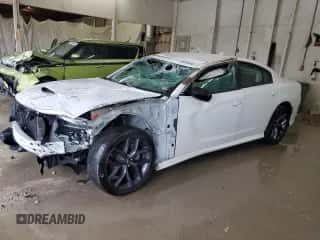 2023 Dodge Charger GT z VIN 2C3CDXHG9PH606905, wystawiony jako Copart lot #90049495 z przebiegiem 70 822 mil mil oraz Nie do naprawy • Non repairable. Historia ofert i sprzedaży dostępna na DreamBid. Obrazek 1.