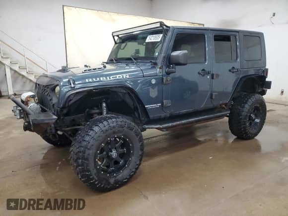 2007 Jeep Wrangler Unlimited Rubicon with VIN 1J4GA69197L100286, listed as a Copart auction lot 54210635 with Not provided miles and Clean title. Bid and sale history available at DreamBid. Image 1.