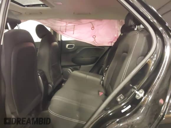 2021 Hyundai Venue Denim with VIN KMHRC8A38MU120323, listed as a IAAI auction lot 42420166 with 20,764 mi miles and . Bid and sale history available at DreamBid. Image 8.