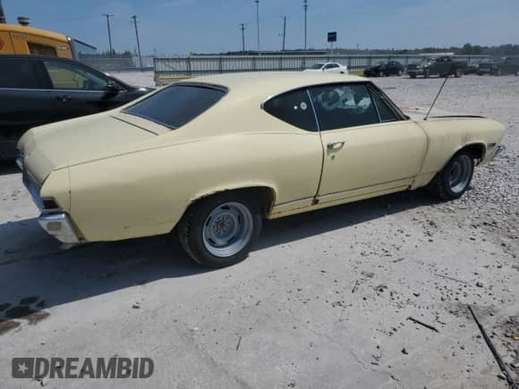 1968 Chevrolet Malibu с VIN 136378B205994, выставлен на аукционе Copart как лот 63202004 с пробегом Не указан миль и На запчасти • Non repairable. История ставок и продаж доступна на DreamBid. Изображение 3.