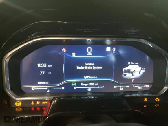 2023 Chevrolet Silverado 1500 ZR2 z VIN 3GCUDHEL0PG181209, wystawiony jako Copart lot #81284255 z przebiegiem 36 430 mil mil oraz Czysty tytuł • Clean title. Historia ofert i sprzedaży dostępna na DreamBid. Obrazek 9.