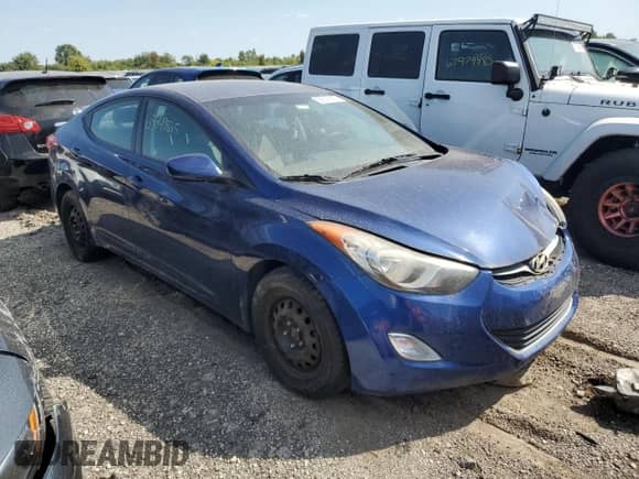 2013 Hyundai Elantra GLS с VIN KMHDH4AEXDU873406, выставлен на аукционе Copart как лот 68849825 с пробегом 161 061 миль миль и Списание • Salvage title. История ставок и продаж доступна на DreamBid. Изображение 4.