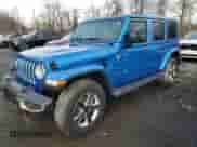 2022 Jeep Wrangler Unlimited Sahara z VIN 1C4HJXEG3NW246088, wystawiony jako Copart lot #50167185 z przebiegiem 16 074 mil mil oraz Nie do naprawy • Non repairable. Historia ofert i sprzedaży dostępna na DreamBid. Obrazek 1.