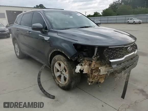 2021 Kia Sorento LX with VIN 5XYRG4LC3MG048799, listed as a Copart auction lot 59177745 with 100,711 mi miles and Salvage title. Bid and sale history available at DreamBid. Image 13.