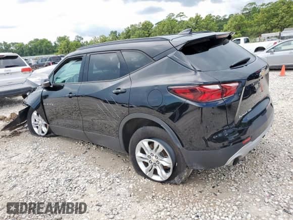 2020 Chevrolet Blazer LT with VIN 3GNKBJRS5LS555821, listed as a Copart auction lot 61833925 with 89,152 mi miles and Salvage title. Bid and sale history available at DreamBid. Image 2.