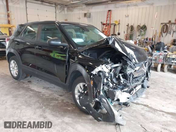 2023 Chevrolet TrailBlazer LS with VIN KL79MNSL5PB078091, listed as a IAAI auction lot 42531538 with 15,746 mi miles and . Bid and sale history available at DreamBid. Image 1.