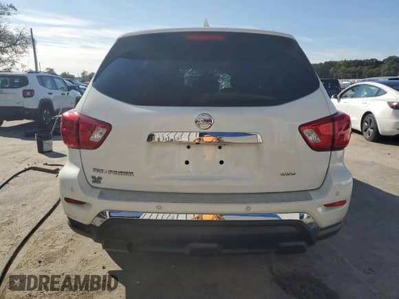 2020 Nissan Pathfinder S with VIN 5N1DR2AM7LC644534, listed as a Copart auction lot 80061475 with 71,489 mi miles and Salvage title. Bid and sale history available at DreamBid. Image 6.