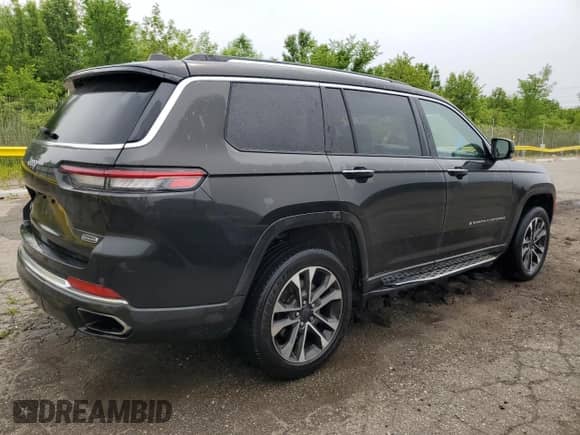 2022 Jeep Grand Cherokee Overland с VIN 1C4RJKDG0N8523826, выставлен на аукционе Copart как лот 60982245 с пробегом 33 121 миль миль и Списание • Salvage title. История ставок и продаж доступна на DreamBid. Изображение 3.