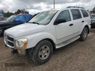 2005 Dodge Durango Limited with VIN 1D4HB58D55F543613, listed as a Copart auction lot 84183795 with 284,878 mi miles and Salvage title. Bid and sale history available at DreamBid. Image 1.