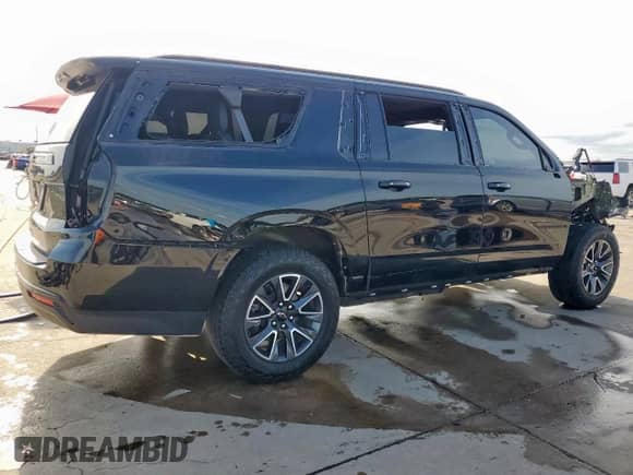 2023 Chevrolet Suburban Z71 с VIN 1GNSKDKD9PR411517, выставлен на аукционе Copart как лот 56189235 с пробегом 17 563 миль миль и Списание • Salvage title. История ставок и продаж доступна на DreamBid. Изображение 3.