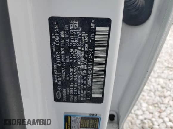 2021 Hyundai Palisade SEL z VIN KM8R44HE4MU184534, wystawiony jako Copart lot #46062834 z przebiegiem 62 528 mil mil oraz . Historia ofert i sprzedaży dostępna na DreamBid. Obrazek 13.