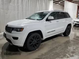 2020 Jeep Grand Cherokee Laredo E with VIN 1C4RJFAG0LC272280, listed as a Copart auction lot 80296425 with 50,959 mi miles and Salvage title. Bid and sale history available at DreamBid. Image 1.