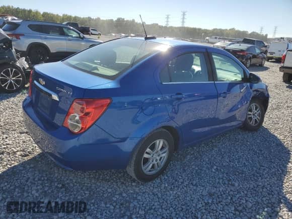 2016 Chevrolet Sonic LT with VIN 1G1JC5SHXG4144582, listed as a Copart auction lot 86433355 with 142,646 mi miles and Salvage title. Bid and sale history available at DreamBid. Image 3.