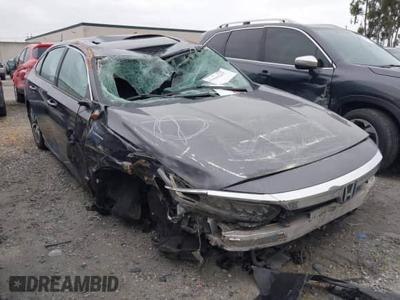 2022 Honda Accord EX-L с VIN 1HGCV3F55NA028401, выставлен на аукционе IAAI как лот 41636247 с пробегом 36 809 миль миль и . История ставок и продаж доступна на DreamBid. Изображение 1.