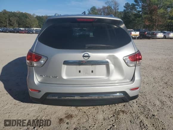 2016 Nissan Pathfinder S z VIN 5N1AR2MN3GC605081, wystawiony jako Copart lot #87269585 z przebiegiem 150 321 mil mil oraz Szkoda całkowita • Salvage title. Historia ofert i sprzedaży dostępna na DreamBid. Obrazek 6.