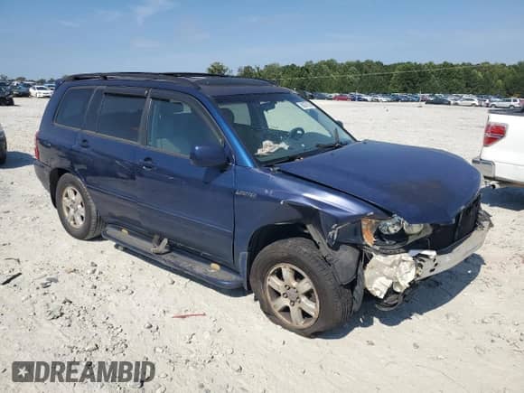 2003 Toyota Highlander с VIN JTEGF21A930087977, выставлен на аукционе Copart как лот 80076235 с пробегом 313 173 миль миль и Списание • Salvage title. История ставок и продаж доступна на DreamBid. Изображение 4.