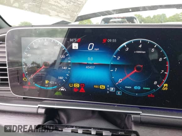 2022 Mercedes-Benz GLS 450 with VIN 4JGFF5KE2NA807714, listed as a IAAI auction lot 42741894 with 40,407 mi miles and . Bid and sale history available at DreamBid. Image 7.