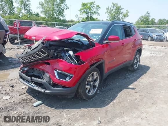 2019 Jeep Compass Limited с VIN 3C4NJDCB0KT656504, выставлен на аукционе IAAI как лот 42486339 с пробегом 59 433 миль миль и . История ставок и продаж доступна на DreamBid. Изображение 17.