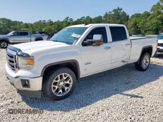 2015 GMC Sierra 1500 SLT with VIN 3GTU1VEC6FG379959, listed as a Copart auction lot 71680645 with 187,593 mi miles and Clean title. Bid and sale history available at DreamBid. Image 1.