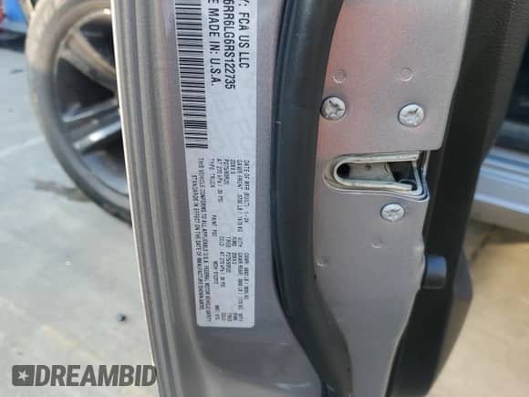 2024 Ram 1500 Warlock with VIN 1C6RR6LG6RS122735, listed as a Copart auction lot 80696155 with Not provided miles and Salvage title. Bid and sale history available at DreamBid. Image 12.