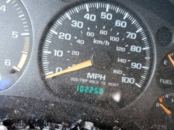 2003 Chevrolet Blazer LS with VIN 1GNDT13X73K152980, listed as a Copart auction lot 71448015 with 102,250 mi miles and Salvage title. Bid and sale history available at DreamBid. Image 9.