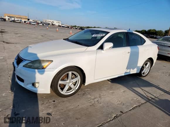 2010 Lexus IS 250 с VIN JTHBF5C29A5120352, выставлен на аукционе Copart как лот 81657975 с пробегом 210 661 миль миль и Чистый • Clean title. История ставок и продаж доступна на DreamBid. Изображение 1.