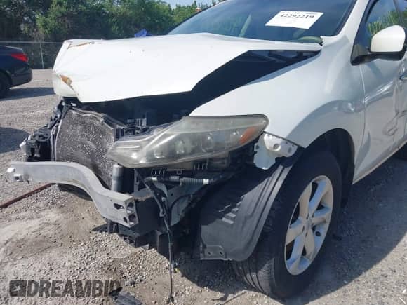 2009 Nissan Murano S with VIN JN8AZ18W89W139901, listed as a IAAI auction lot 42292219 with Not provided miles and . Bid and sale history available at DreamBid. Image 6.