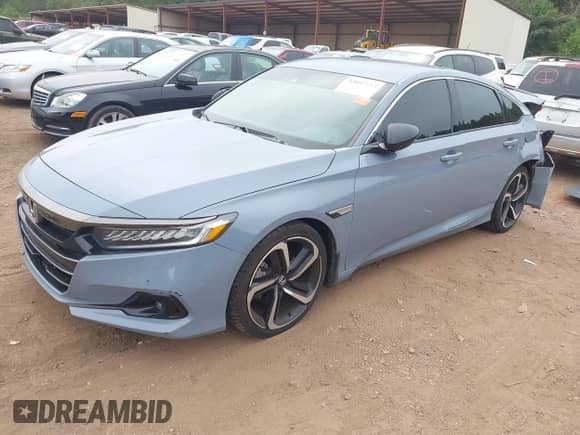 2022 Honda Accord Sport z VIN 1HGCV1F37NA062407, wystawiony jako IAAI lot #43087544 z przebiegiem 45 454 mil mil oraz . Historia ofert i sprzedaży dostępna na DreamBid. Obrazek 17.