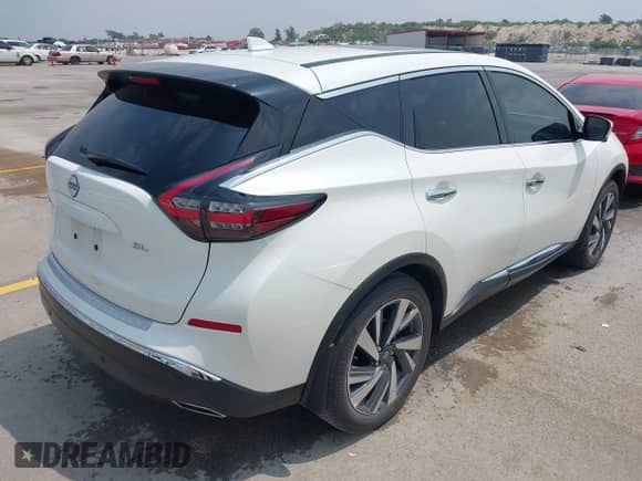 2023 Nissan Murano SL with VIN 5N1AZ2CJ9PC120099, listed as a IAAI auction lot 42293322 with 28,649 mi miles and . Bid and sale history available at DreamBid. Image 4.