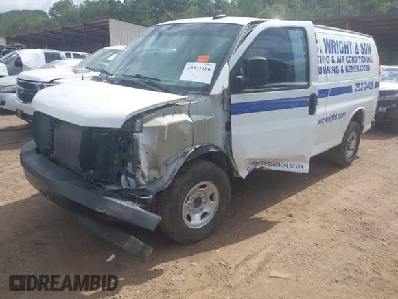 2023 Chevrolet Express Cargo с VIN 1GCWGAFP9P1203389, выставлен на аукционе IAAI как лот 43331266 с пробегом 52 485 миль миль и . История ставок и продаж доступна на DreamBid. Изображение 17.