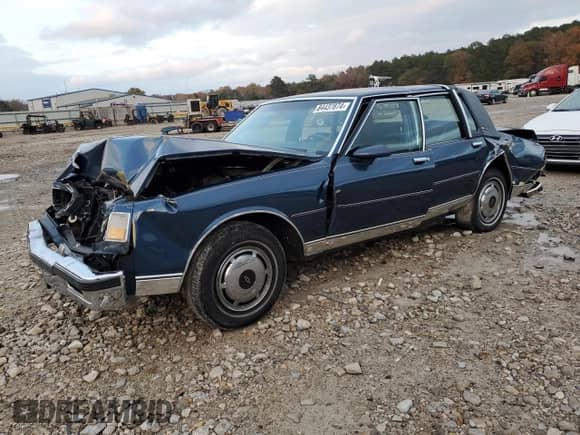 1989 Chevrolet Caprice с VIN 1G1BU51E2KA142599, выставлен на аукционе Copart как лот 84437874 с пробегом 65 628 миль миль и Списание • Salvage title. История ставок и продаж доступна на DreamBid. Изображение 1.